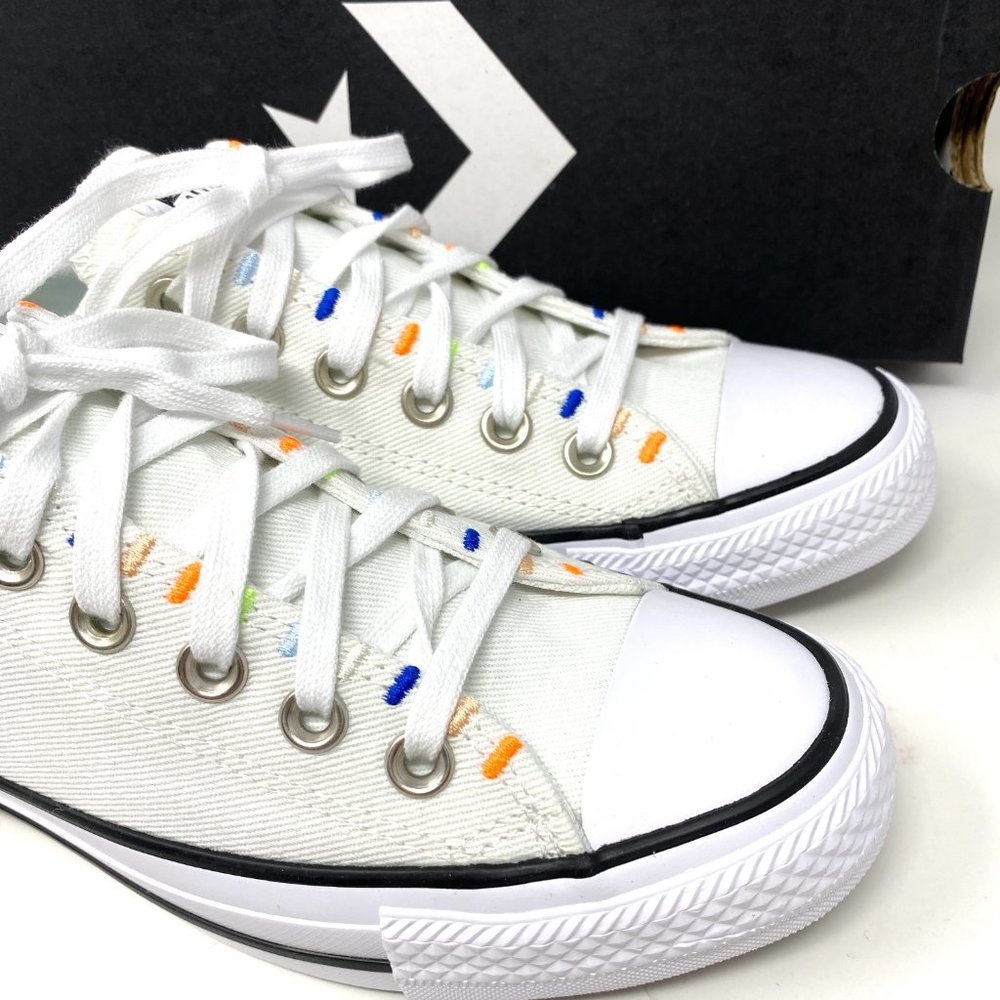 Converse Chuck Taylor AS Canvas Low White Multi W - Picture 8 of 10